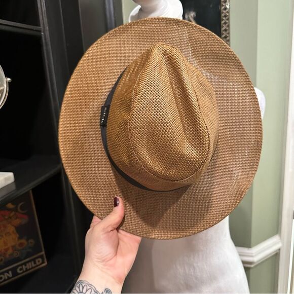 Lucky 7 USA Paper Made Panama Hat NWOT - Picture 5 of 6